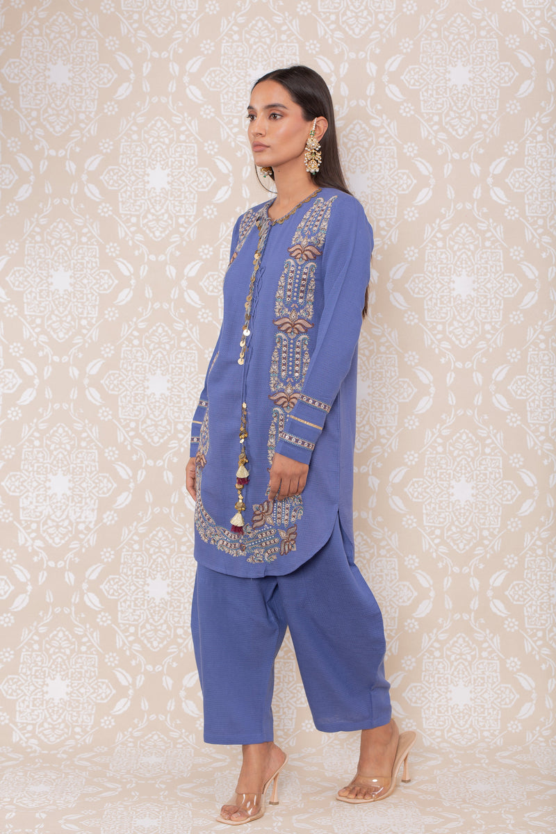 Inayat Kashmiri Kurta Set- RTS