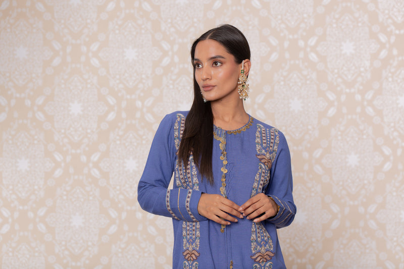 Inayat Kashmiri Kurta Set- RTS