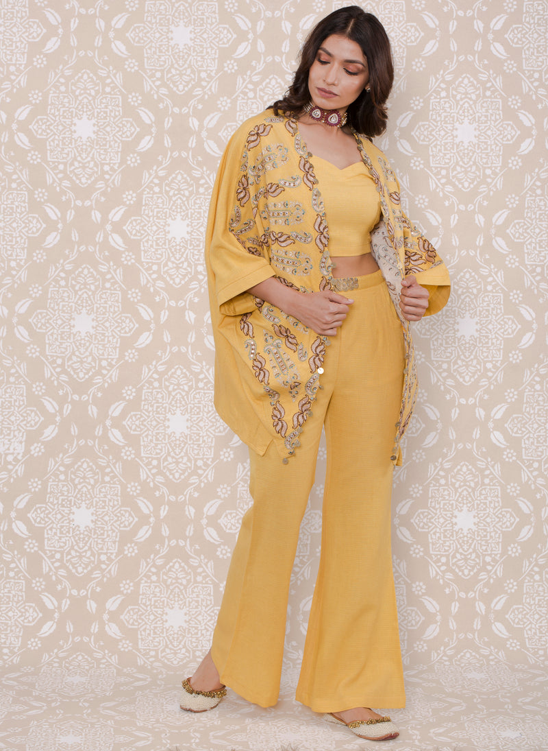 Inayat Open Kimono Set