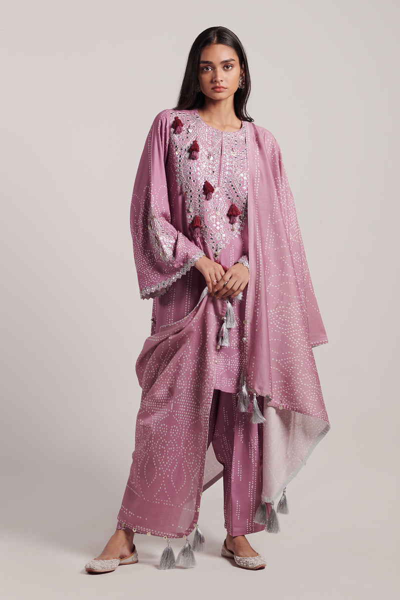 Rang Amaizi Kashmiri Kurta Set